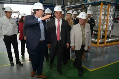 En Lules, inauguraron la primera planta de oxígeno medicinal e industrial del NOA