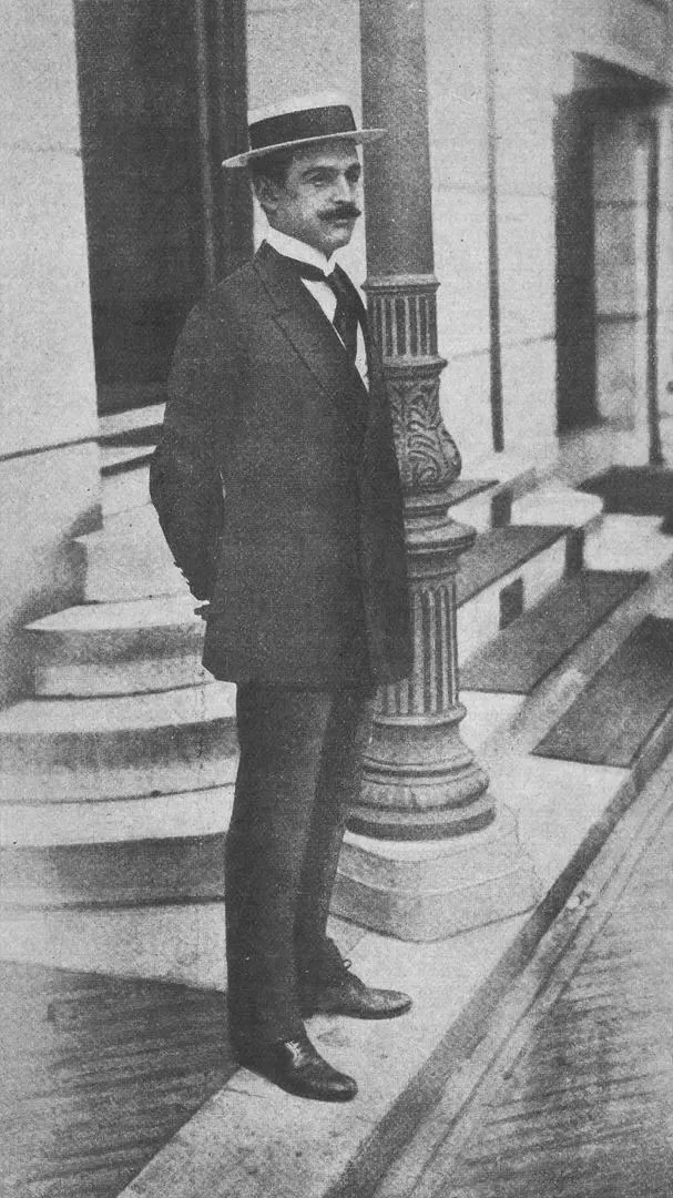 JUAN B. TERÁN. El fundador de la Universidad de Tucumán, en una fotografía de 1910. 