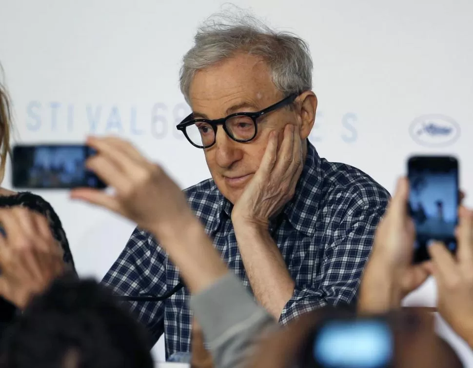 OTROS TIEMPOS. Allen estuvo en 2015 en Cannes, con “Irrational man”. reuters