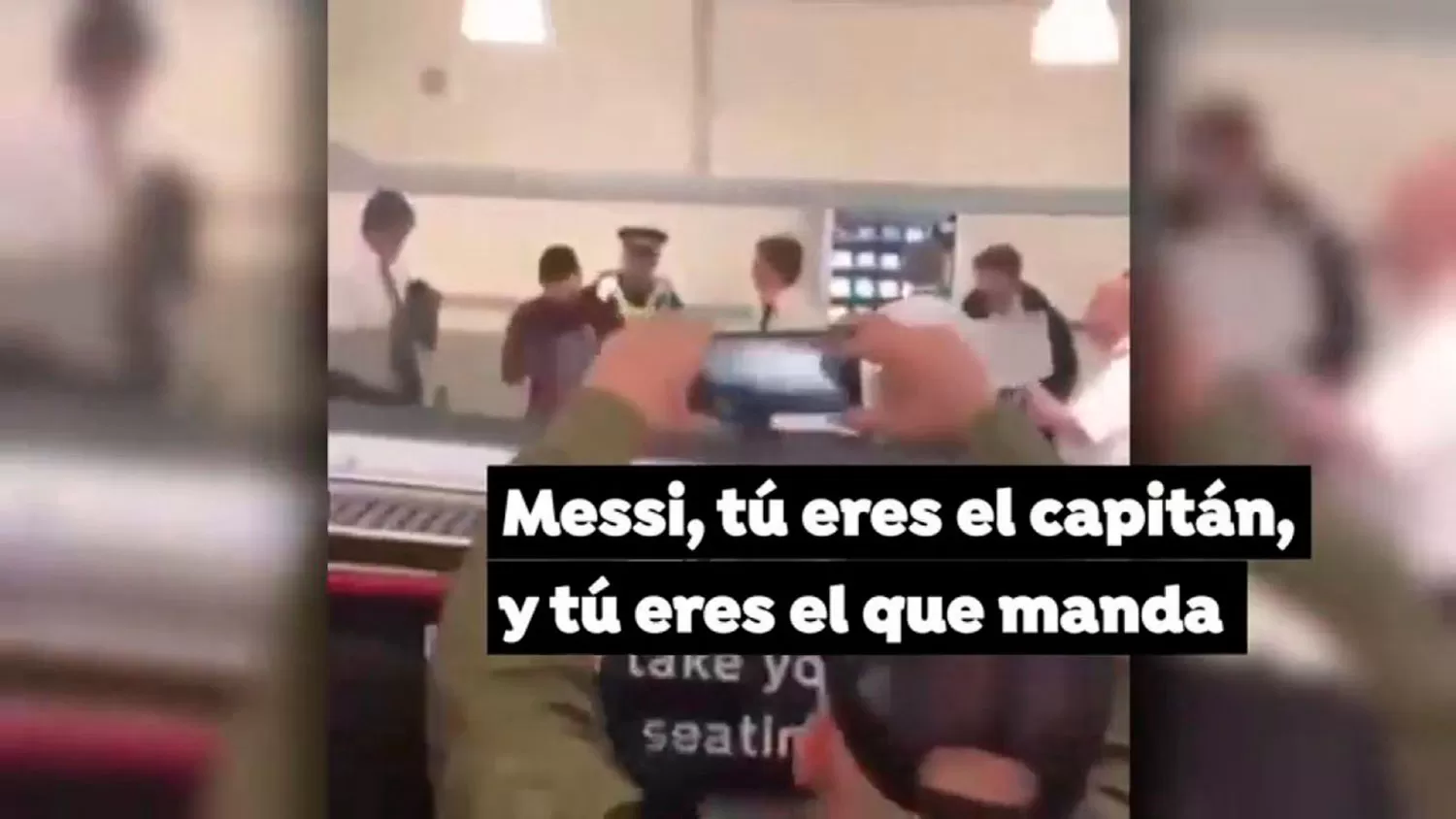 REPROCHES A MESSI /CAPTURA DE VIDEO