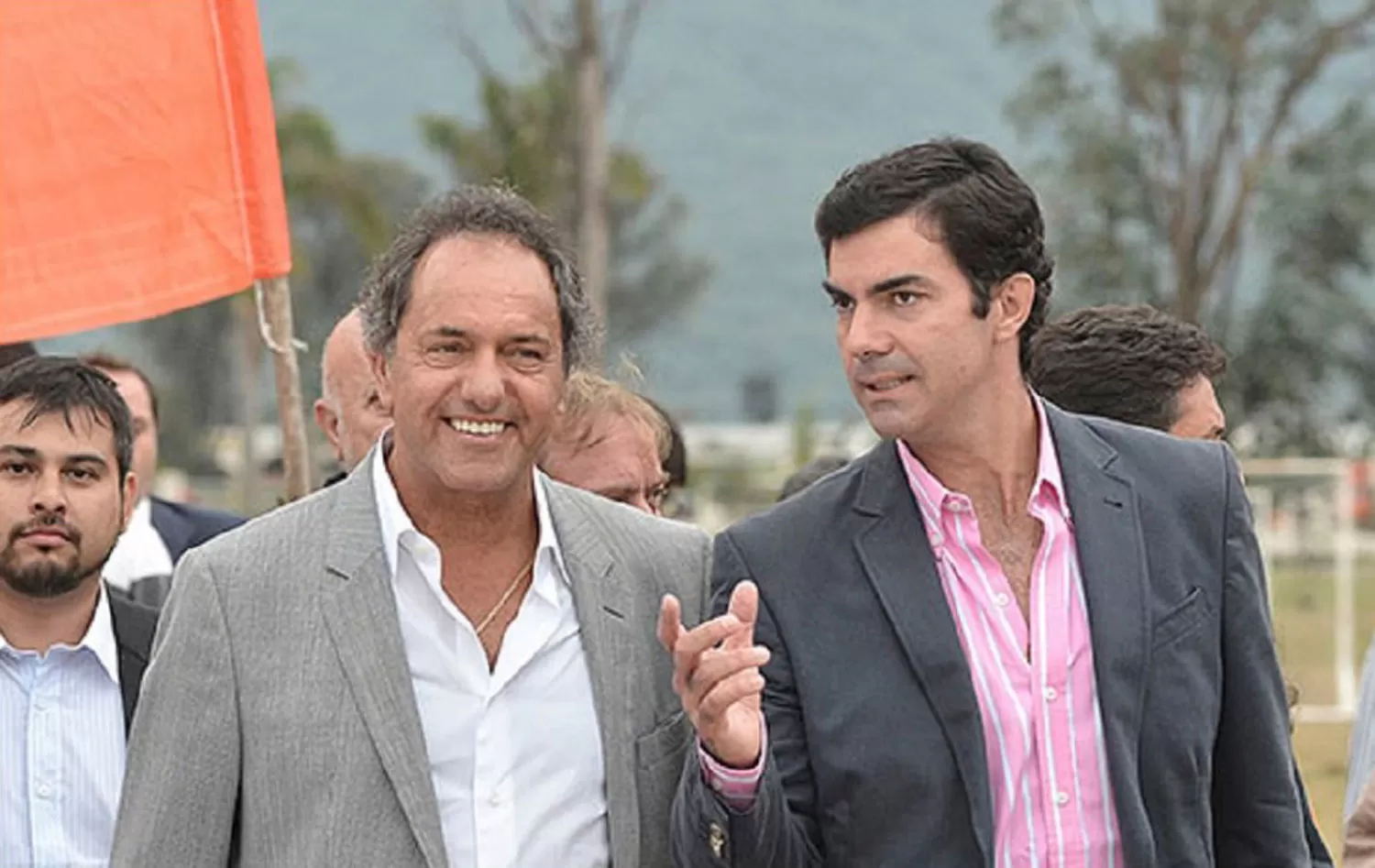 Daniel Scioli y Juan Manuel Urtubey.