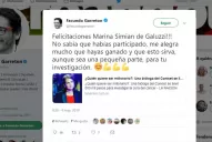 El tuit del tucumano Garretón a la científica del Conicet que generó la ira en las redes