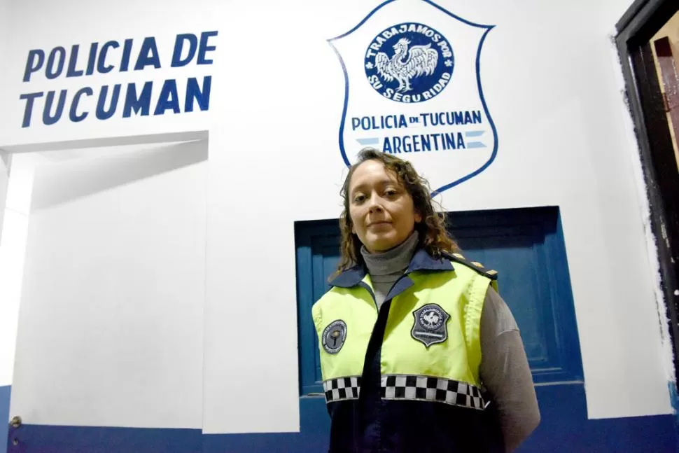 HIZO HISTORIA. Giménez es procuradora, le queda poco para ser abogada y estudia la licenciatura en Seguridad. la gaceta / foto de franco vera