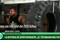 La historia del Strongman de Delfín Gallo: 105 kilos de pura fuerza