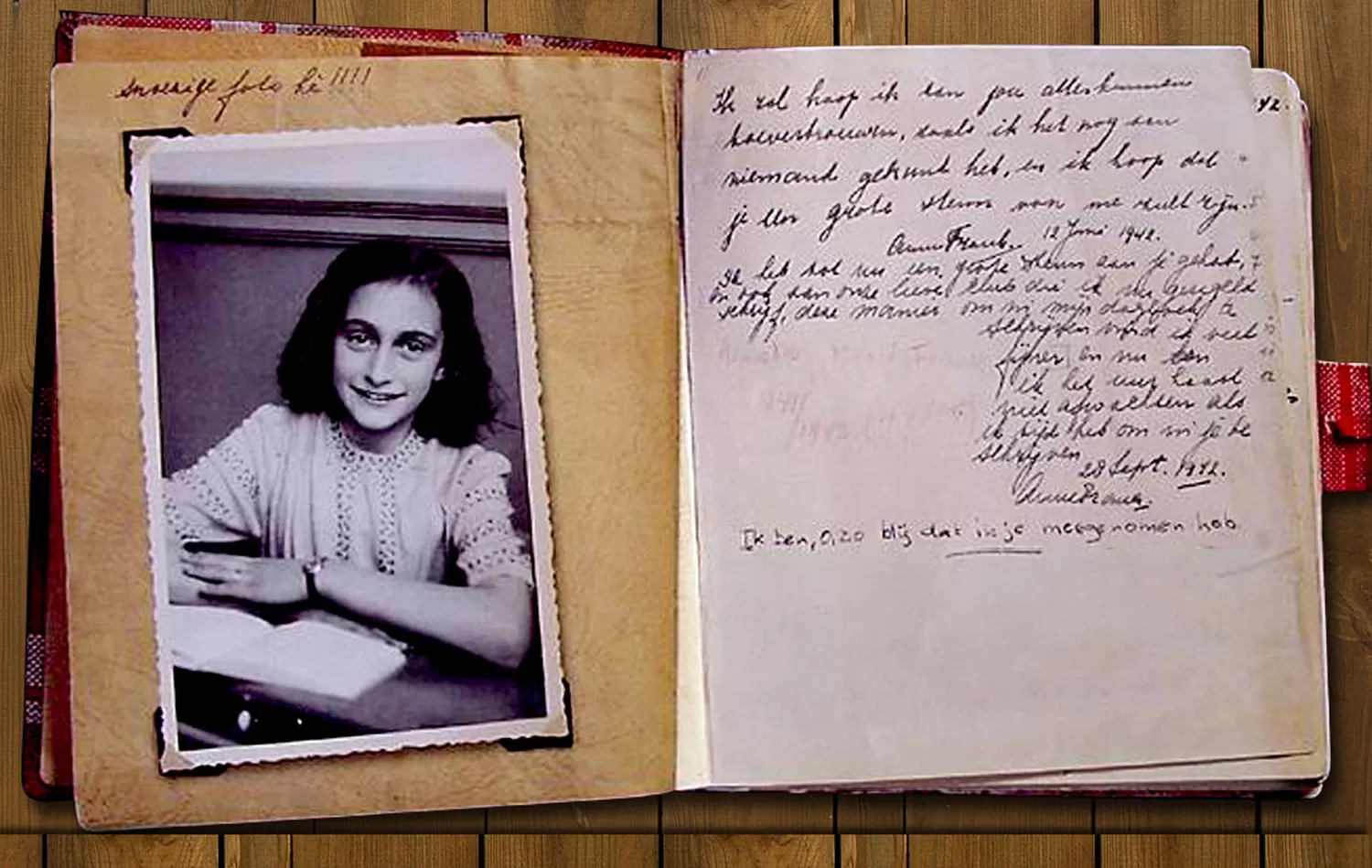 ANA FRANK. Publicaron la versión completa del diario.