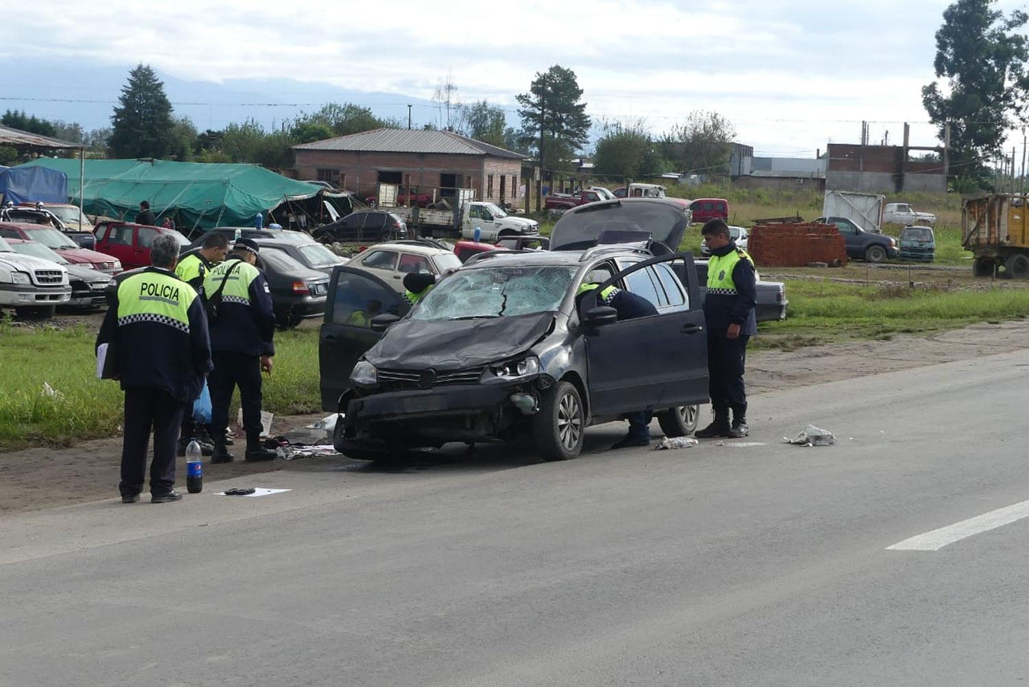 Trágico accidente en Río Seco: dos muertos y tres heridos