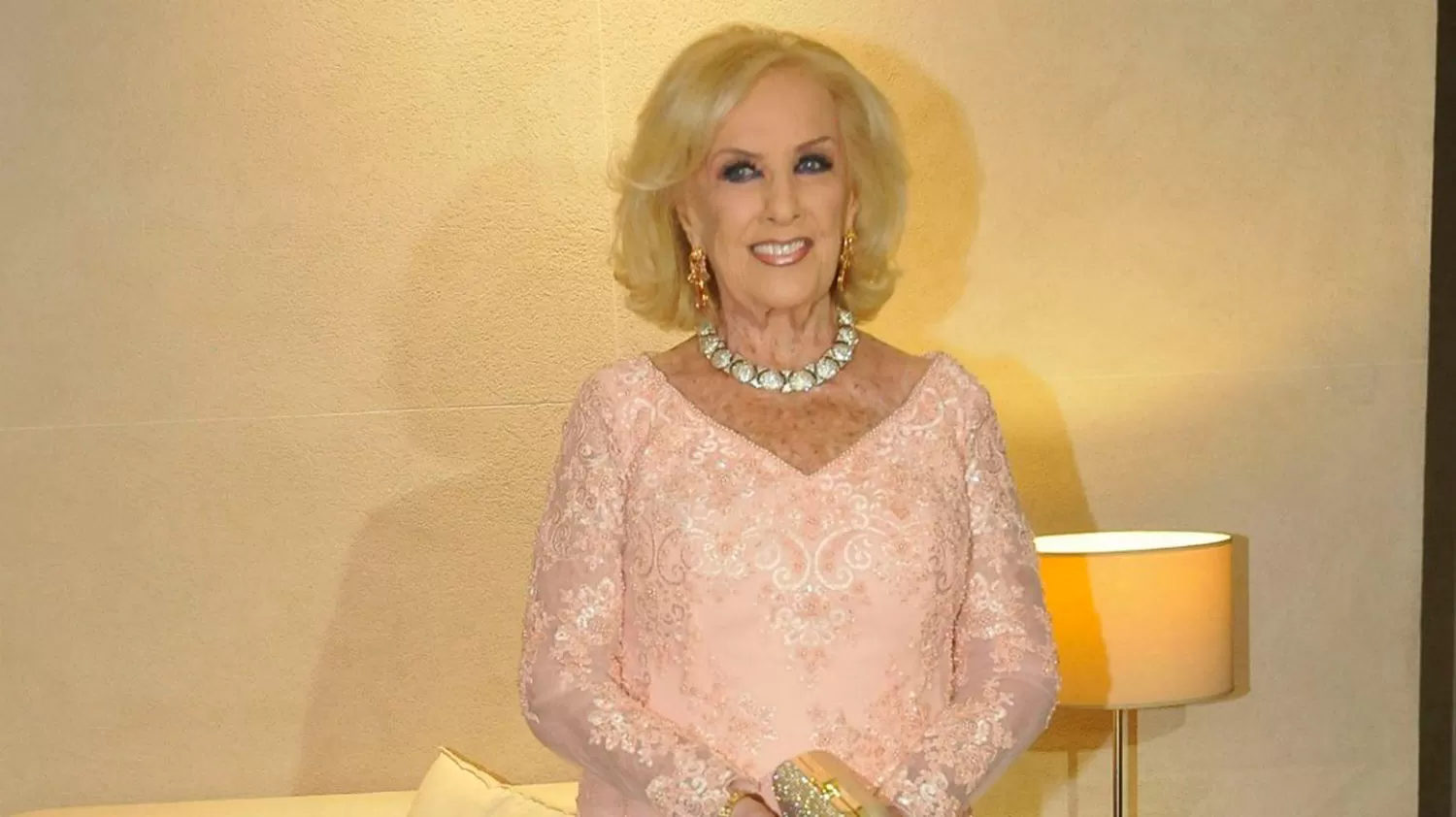 AUSENTE. Mirtha Legrand no salió hoy al aire.