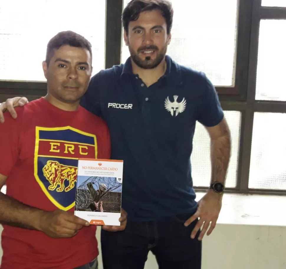 PROTAGONISTAS. Garrido y Gallardo estuvieron hace poco en Misiones. 