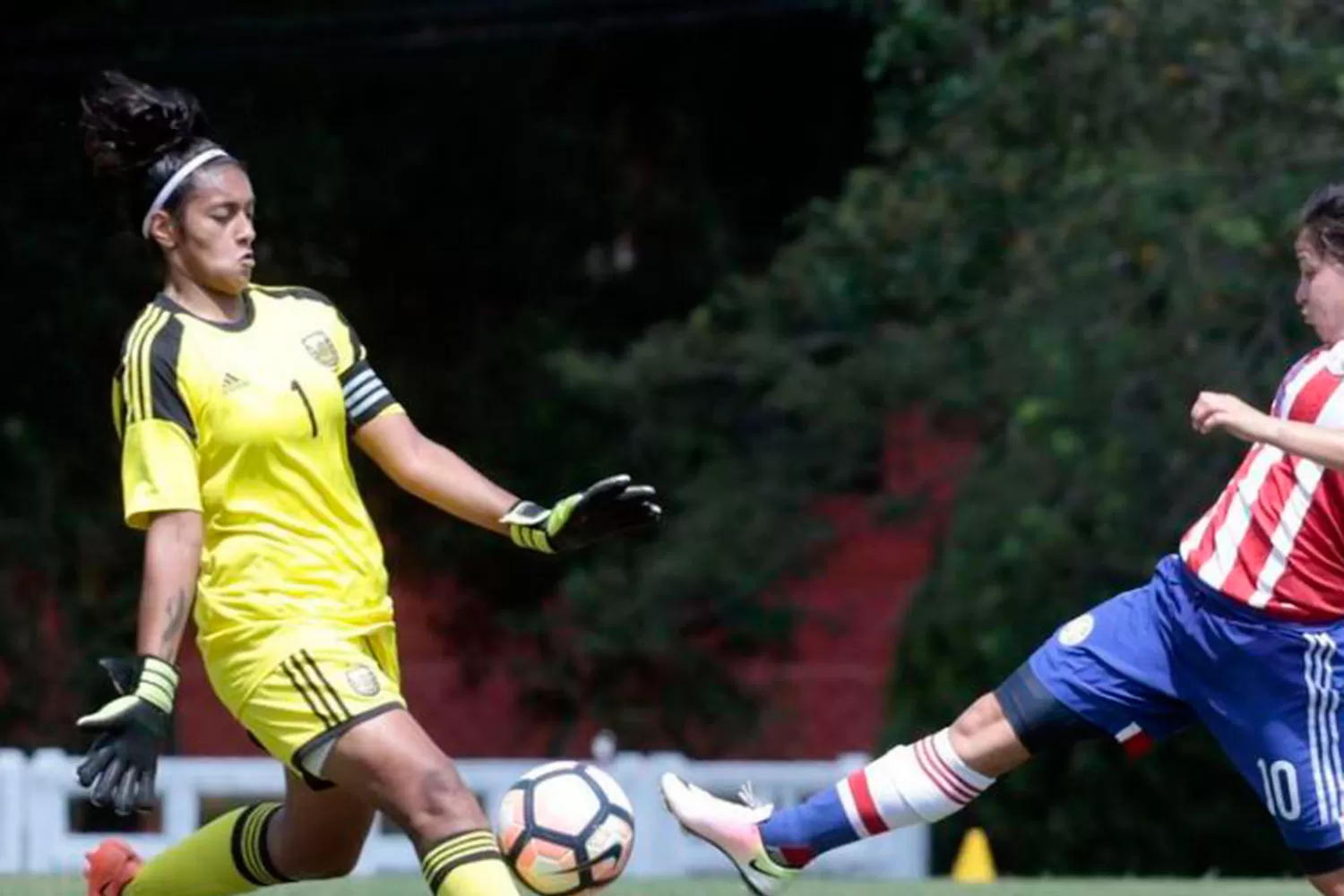 CONVOCADA. Solana Pereyra, la arquera tucumana que es parte de la Selección Argentina.