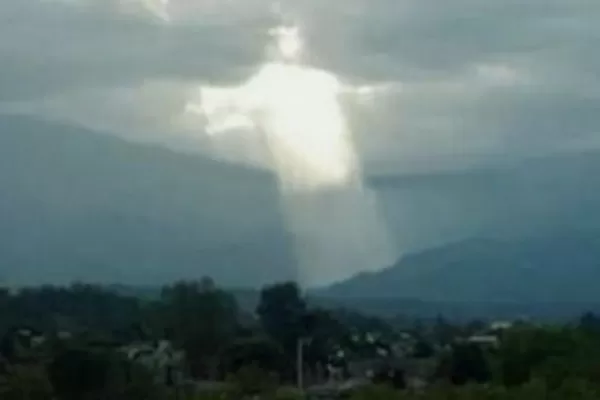 ¿Jesús en las nubes de Jujuy? La foto de la que hablan todos