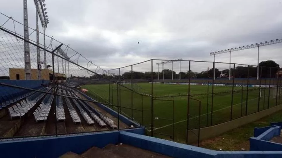 EN PARAGUAY. El estadio de Libertad de Paraguay.  