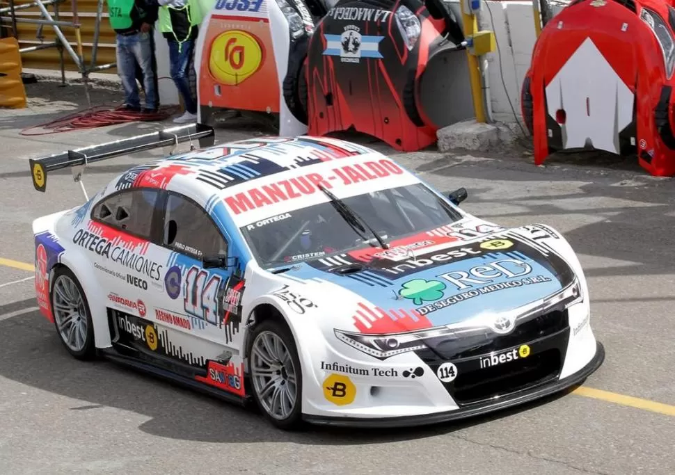 SINTONÍA. Pablo Ortega se sintió a gusto en el Toyota Corolla. El piloto considera que pueden rendir mucho más en la próxima.  