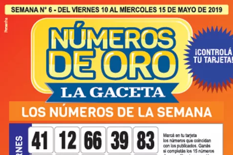 Grilla Números de Oro