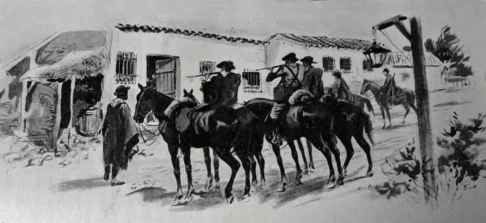MUERTE DEL GENERAL. En Jujuy, una partida de federales disparó sobre la casa en que se alojaba y acertó en la cabeza de Lavalle. 