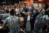 La fiesta fue “albiceleste”