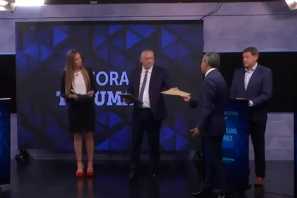 Alfaro puso a disposición su declaración jurada de bienes