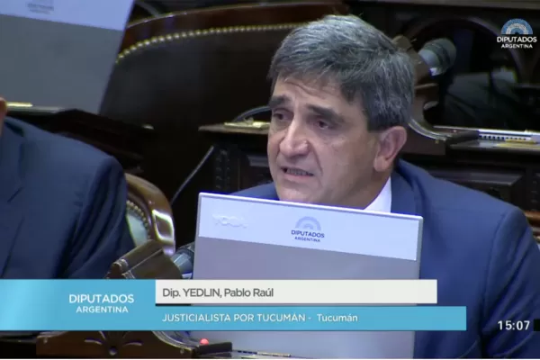 Pablo Yedlin le solicitó al Gobierno que permita más sesiones en el Congreso