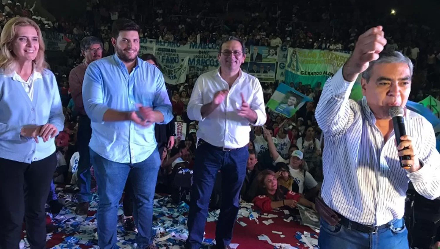 Germán Alfaro en el Club Floresta.