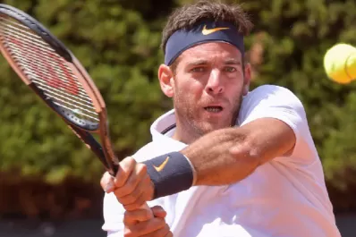 Abierto de Italia: Del Potro ganó dos partidos y se metió en los cuartos de final
