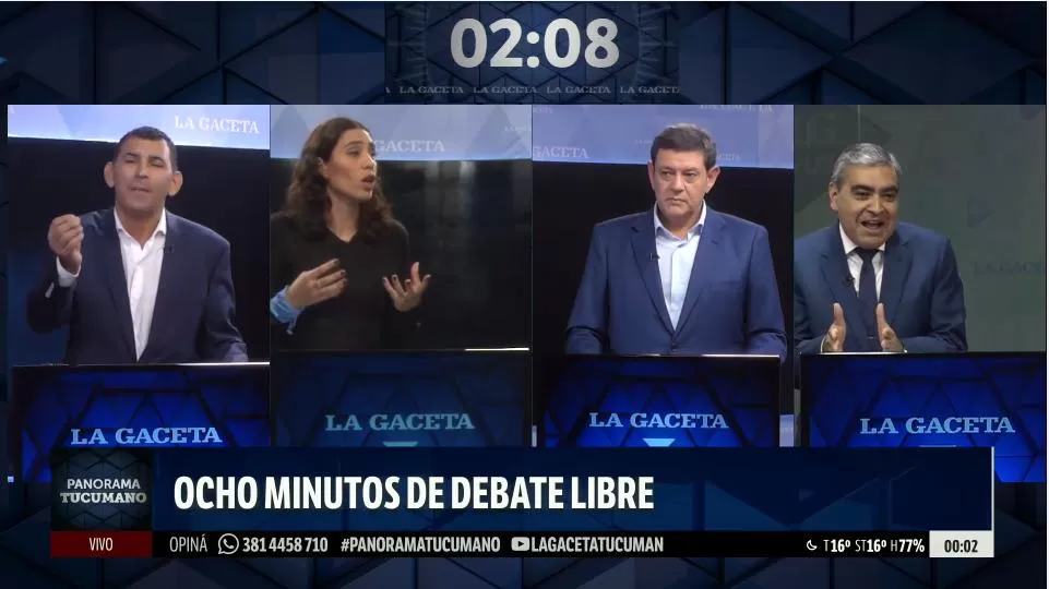 Encuesta: los interrogantes que dejó el debate de candidatos a intendente de capital