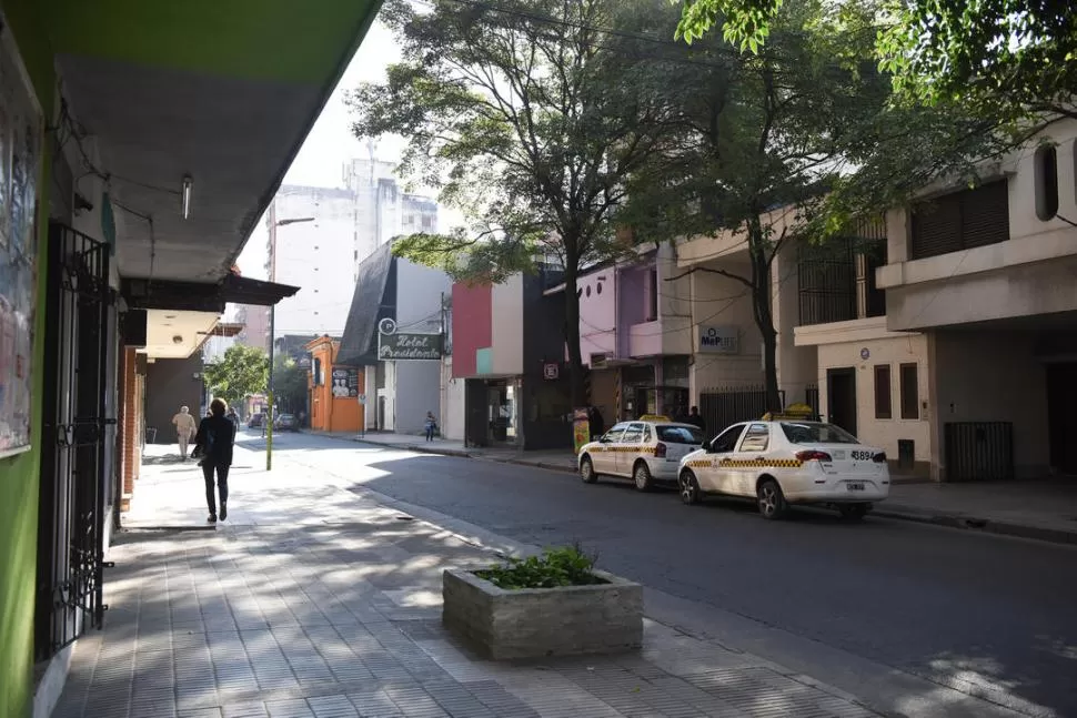 ZONA TRANQUILA. El incidente sorprendió al vecindario. LA GACETA / FOTO DE Analía Jaramillo