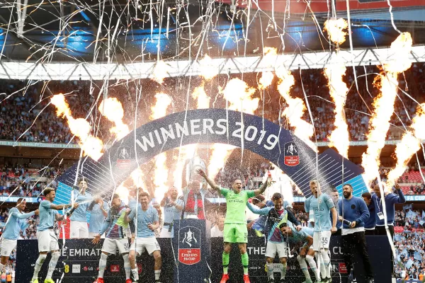 Copa FA inglesa: Manchester City logró un histórico triplete en el fútbol inglés