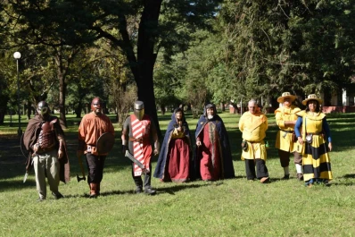 Cómo es pelear como un caballero medieval