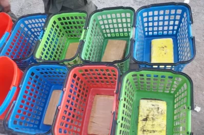 Trasladaban 22 kilos de droga y los detuvieron