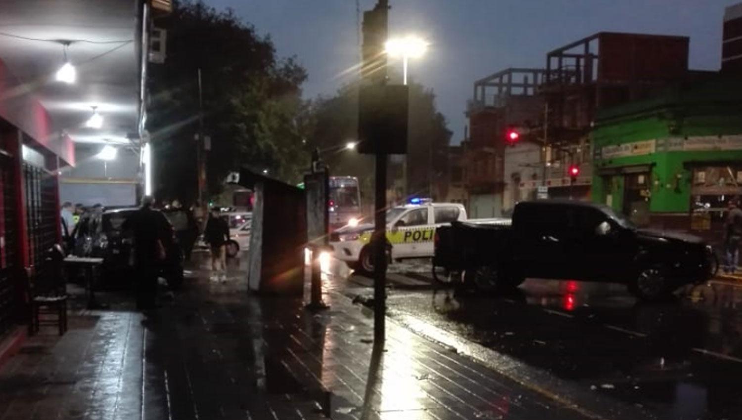 POCA VISIBILIDAD. El accidente ocurrió esta madrugada. 