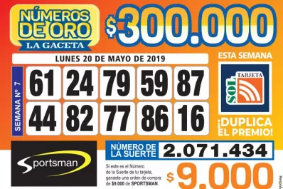 Los Números de Oro de LA GACETA