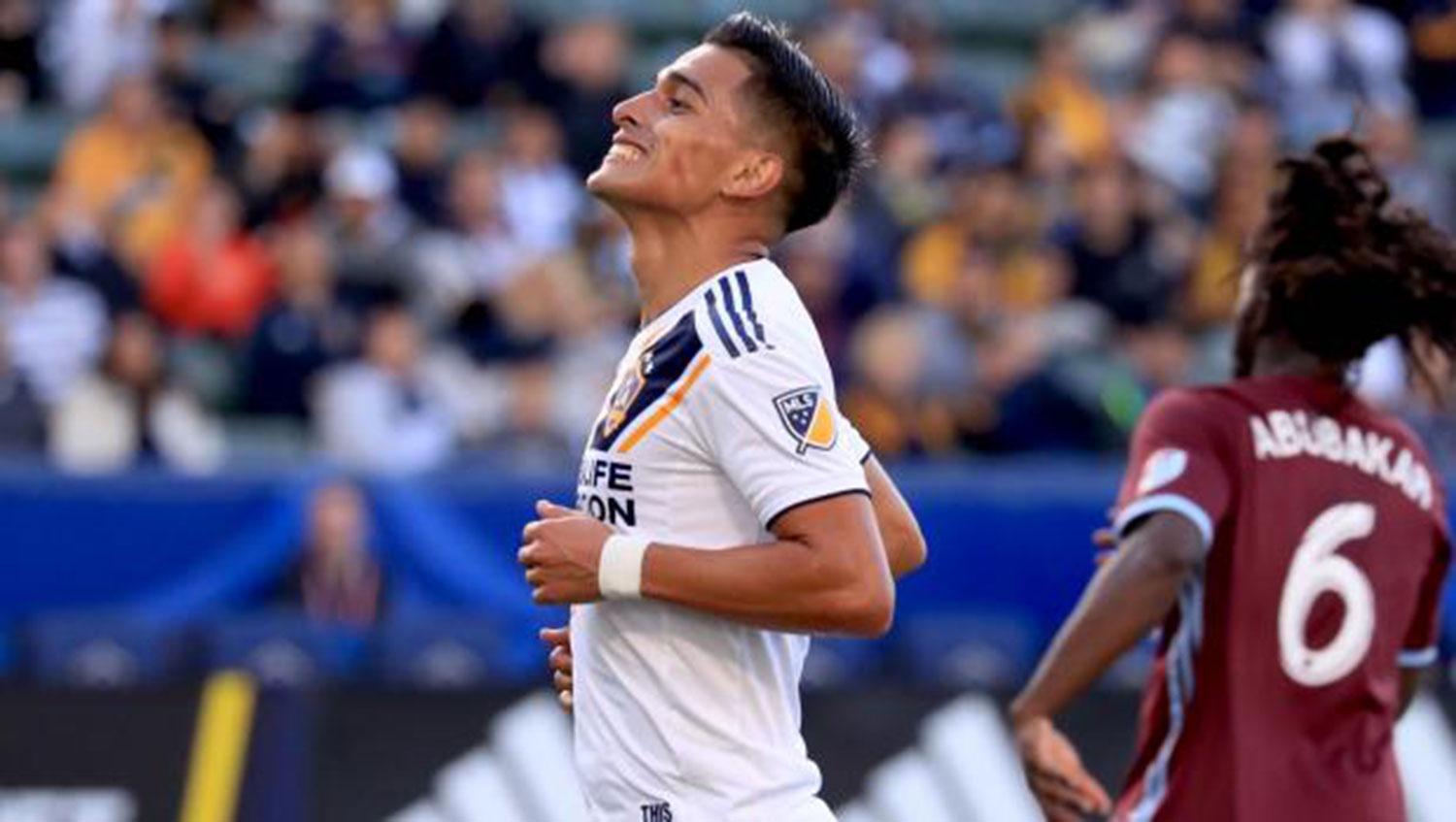 Favio debutó con una derrota en la MLS. FOTO TOMADA DE LAGALAXY.COM