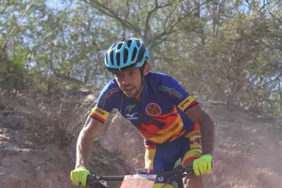 Mazzamutto, el biker de 36 años que competirá el domingo en Tapia
