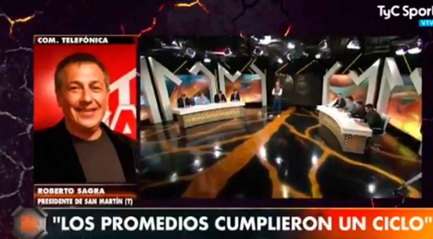 Los promedios cumplieron un ciclo, dijo Roberto Sagra