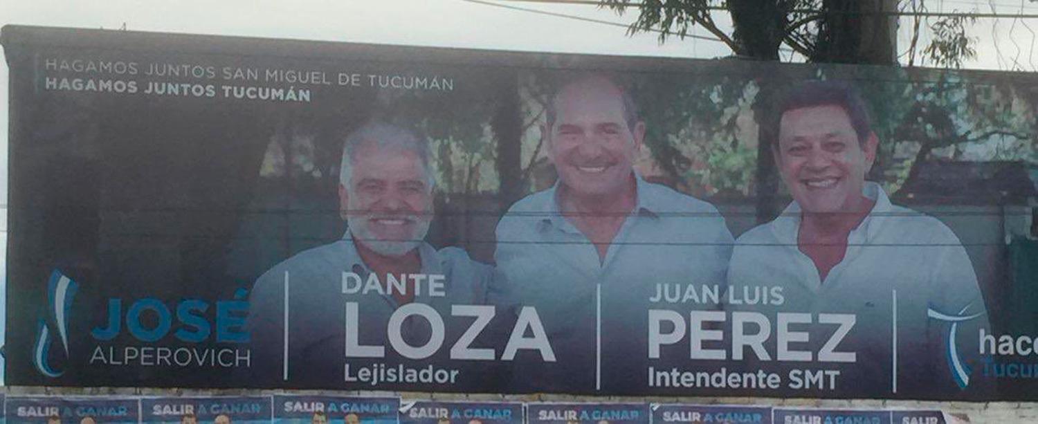 Otra falta de ortografía: ahora en un cartel de Hacemos Tucumán