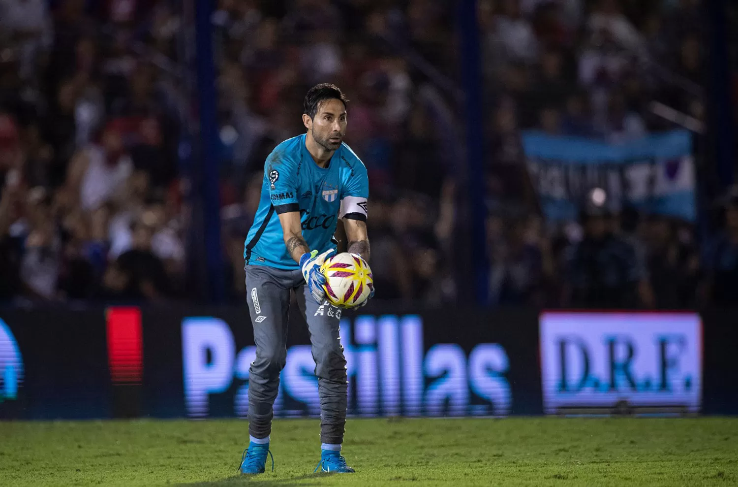 OTRA HISTORIA. Lucchetti y el resto del plantel confían en vencer mañana a Tigre. 