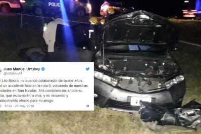 El mensaje de Urtubey a su chofer: “mi recuerdo y agradecimiento eterno para mi amigo”