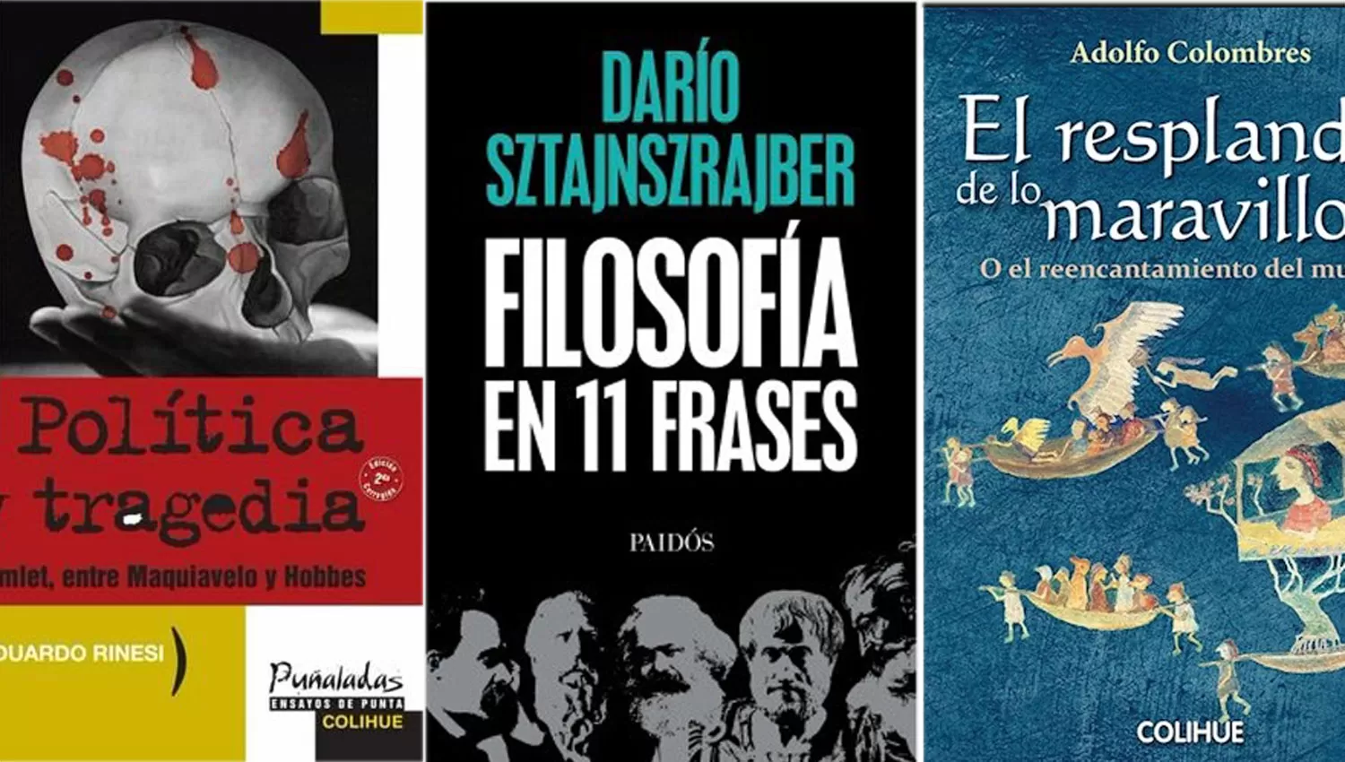 Yo te recomiendo: tres libros para disfrutar