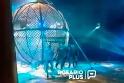 Peligro en el circo: todo salió mal en el globo de la muerte