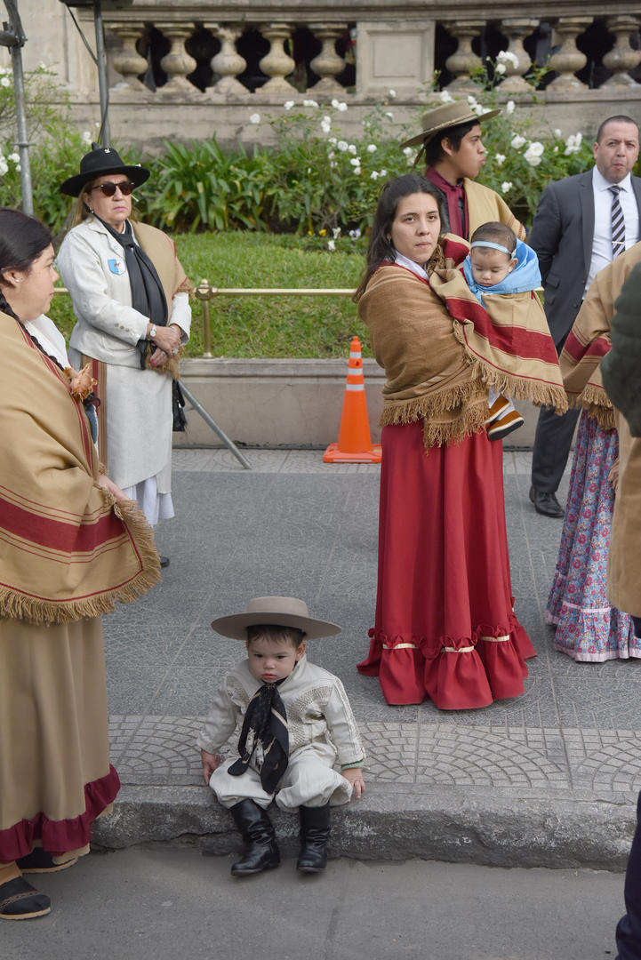 CELEBRACIÓN. Las agrupaciones gauchas dijeron presente. Sánchez brindó un mensaje de paz. la gaceta / fotos de analia jaramillo