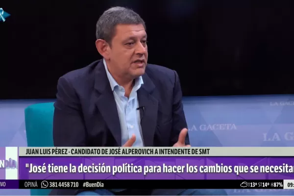 No hay obras; hay hambre y compra de voluntades, lanzó el alperovichista Pérez