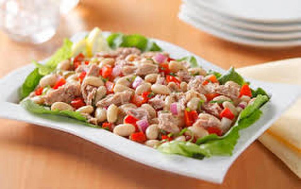 Ensalada de porotos blancos a la turca