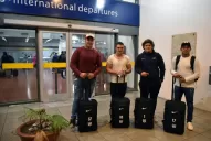 Coria, Carreras, Gallo y García se embarcaron hacia el Mundial M20