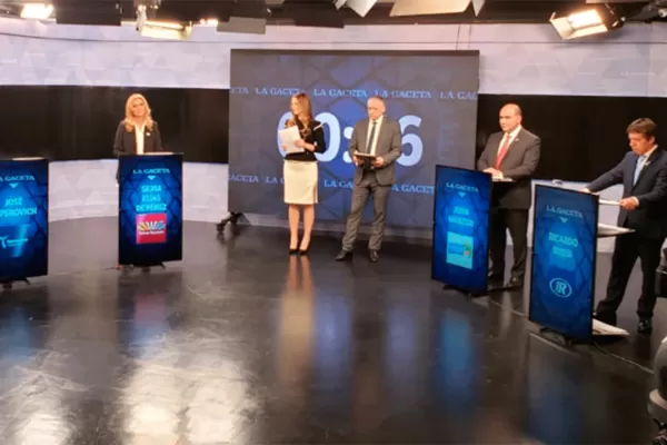 Así fue la previa del debate de los candidatos a gobernador de la provincia