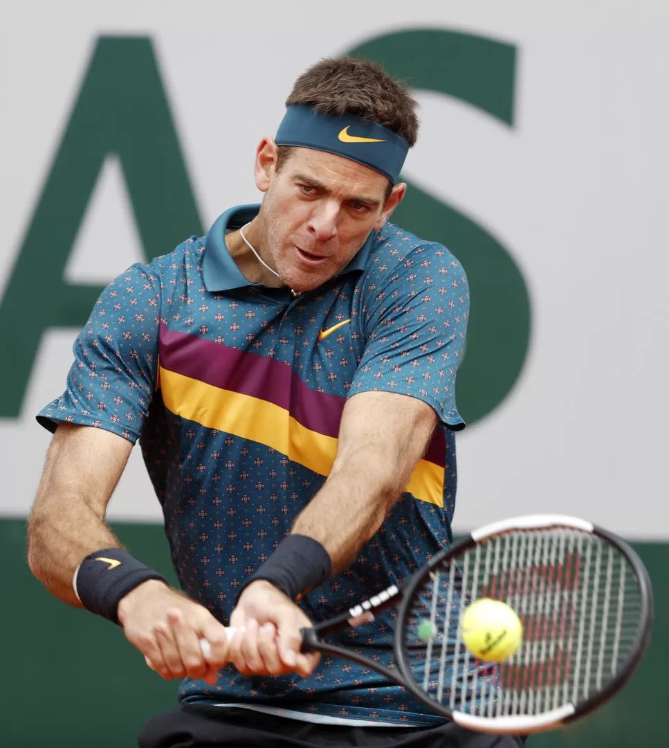 FUNCIONÓ Y MUCHO. El revés paralelo de Del Potro le surtió efectos ante Jarry. reuters