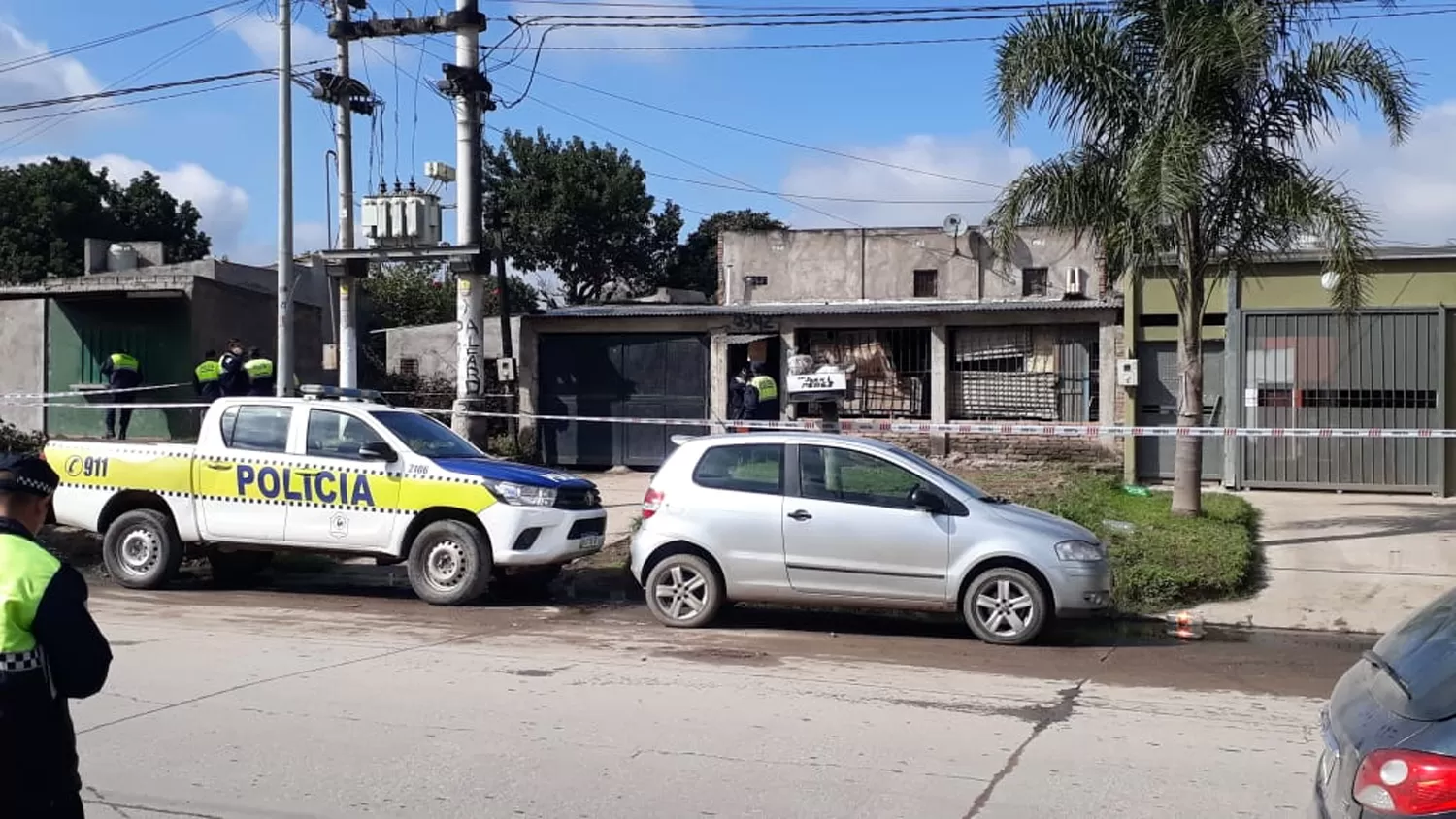 EL LUGAR DEL HECHO. Ocurrió en el barrio Álvarez Condarco.