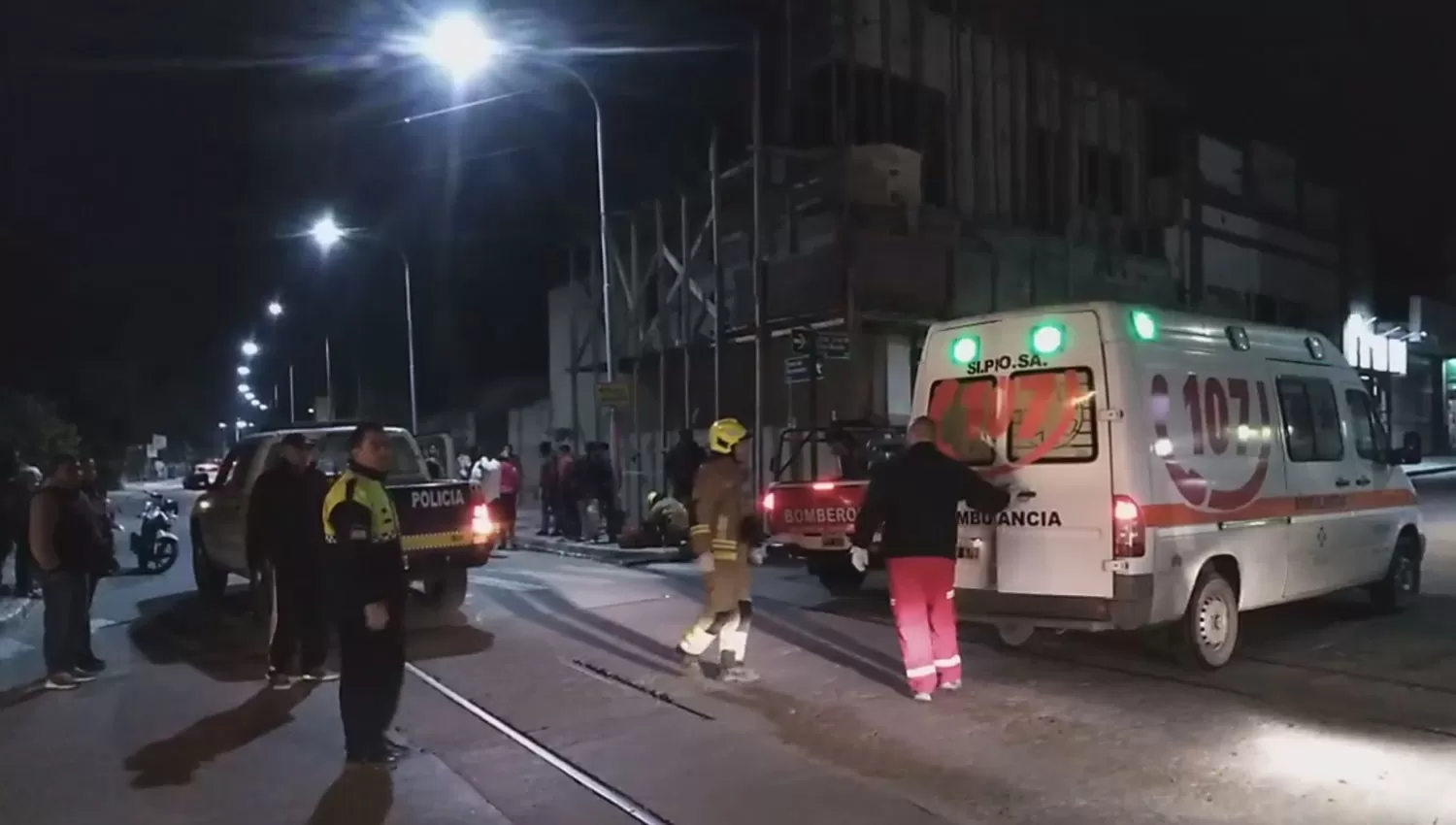 EN CONCEPCIÓN. Ocurrió en la esquina de San Martín y Paseo del Bicentenario.