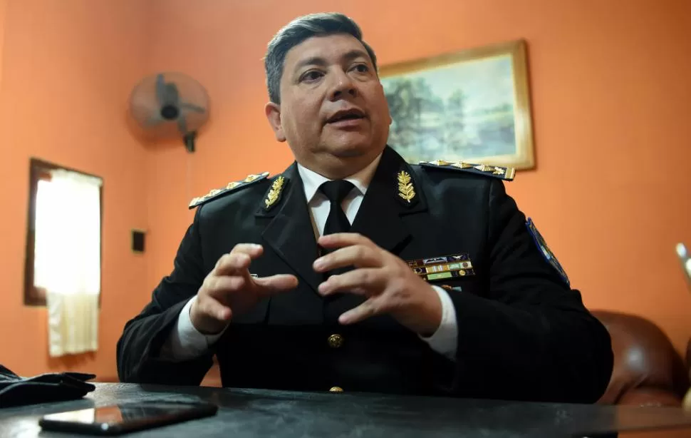 JEFE DE LA POLICÍA. Bernachi manifestó que está dispuesto a colaborar con todo lo que solicite la Junta Electoral. la gaceta / Foto de José Nuno