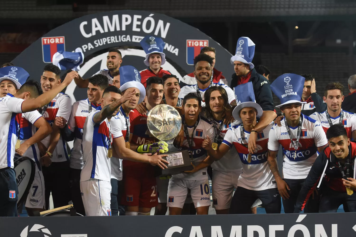 LOS MEJORES. Tigre se consagró en la Copa porque superó y bien a todos su rivales. TÉLAM