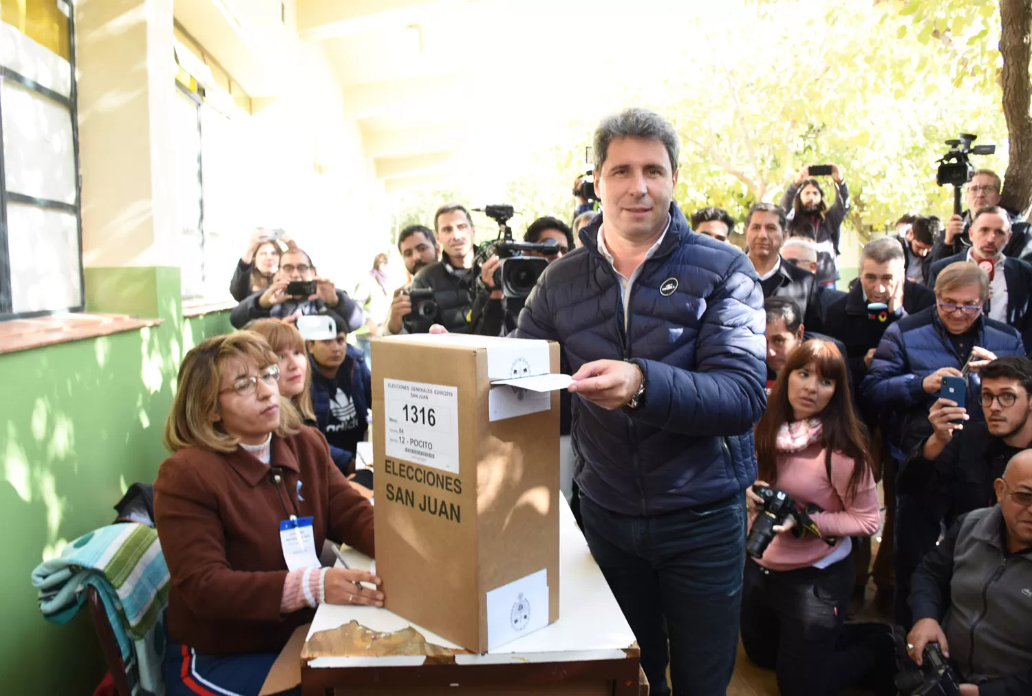 MENSAJE. Uñac dijo que el PJ, con todos sus matices, debe estar unidos. TÉLAM