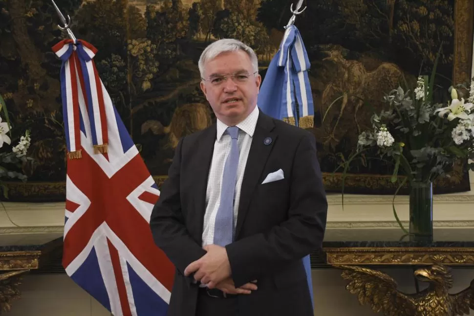 PARA LA REGIÓN. Menzies, un parlamentario conservador designado para la Argentina, también es enviado comercial para Chile, Colombia y Perú. télam